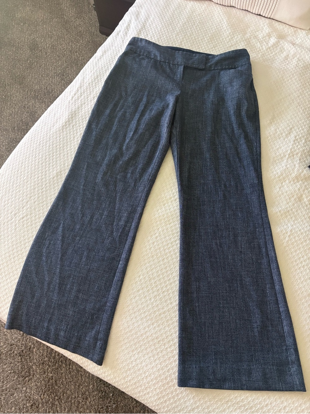 The Limited Dark Indigo Wide-Leg Jeans